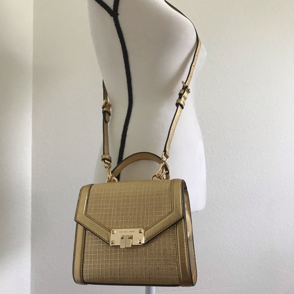 Firm❗️Michael Kors kinsley Satchel Crossbody Bag - Picture 2 of 8